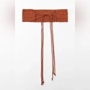 Zara | Accessories | Sale Zara Crochet Sash Beltsale | Poshmark display picture 3